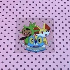 ポケモン ヌードル シール ハリマロン フォッコ ケロマツ ステッカー 御三家のサムネイル