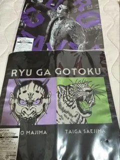 龍が如く　セガラッキーくじ　デザインハンカチ　真島 龍が如く セガラッキーくじ デザインハンカチ 真島 - メルカリ