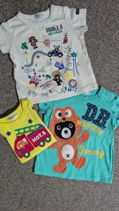 ミキハウス ホットビスケッツ Tシャツ 3枚セット - メルカリ