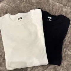 【UNIQLO】クールネックtシャツ Sサイズのサムネイル