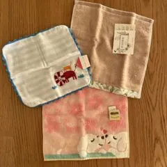 新品未使用　今治ハンドタオル3枚セット