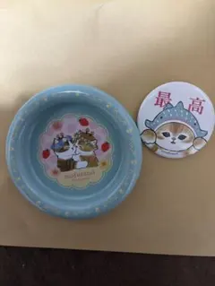 モフサンドmofusandさめにゃん缶バッジとサークルマルチトレインのセット