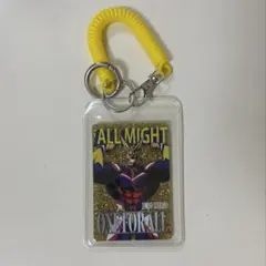 僕のヒーローアカデミア ヒロアカ オールマイト カード キーホルダー