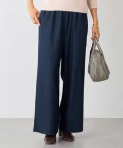 BEARDSLEY ウエストリブテンセルデニムパンツ美品