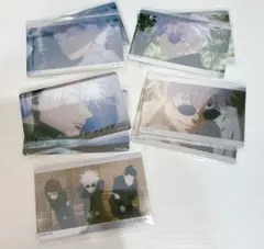 呪術廻戦キラぺたステッカー五条悟　ジャンプショップ限定　9枚