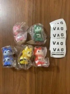VAG 2 オタスケミロクマル5種コンプセット ソフビ MIROCKTOY - メルカリ