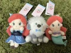 ディズニーストア アリエル ぬいぐるみキーホルダー キーチェーン