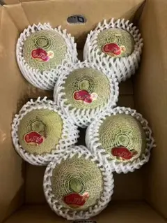 1箱限定冷蔵便】夕張メロン個選品3玉 超特大1玉3kg前後※掲載は関東価格 