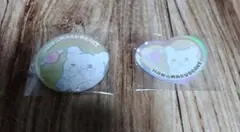 はなまるおばけ むにゅぐるみ 缶バッジ ステッカー セット
