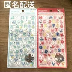 ボンボンドロップシール　もじ　ポチャッコ　ハローキティ　スタンダード　サンリオ