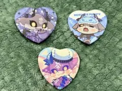 でびでび・でびる　缶バッジ　3個セット　【でびるんぱ〜てぃ〜】