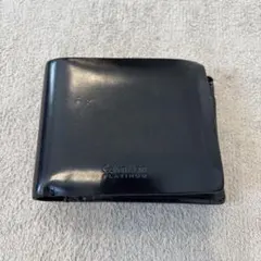 Calvin Klein カルバンクライン 折りたたみ財布 小銭入れ ブラック