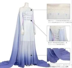 精霊エルサ 衣装+ウィッグセット 2025年最新】精霊エルサ ウィッグの人気アイテム - メルカリ