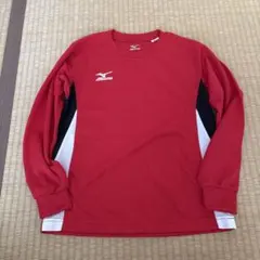 MIZUNO 長袖アンダーシャツ レッド