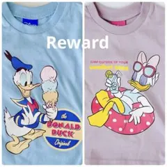 ドナデジ Tシャツ 2枚セット ドナルド ＆ デイジー ディズニー 新品タグ付き