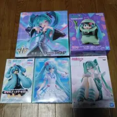初音ミク フィギュア 5点セットのサムネイル