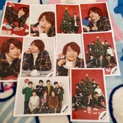 西畑大吾 なにわ男子 集合 公式写真 クリスマス グリーティングフォト グリフォ
