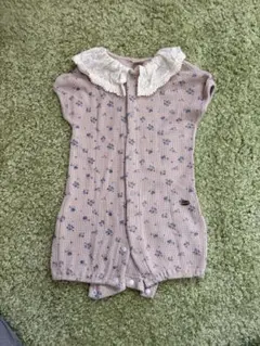 tete a tete 花柄ロンパース 50-70cm ツーウェイオール