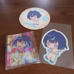 あんスタ　エス 冴霧笑主　アニカフェ コースター コロッタ ステッカー