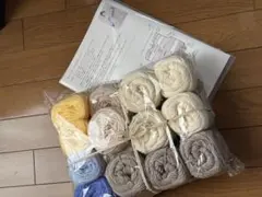 DARUMA PATTERN BOOK 9 カラーワークプルオーバーのキット