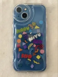 スマホケースカラフルデザインシャカシャカiPhoneケース