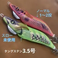 ティップランエギ3.5号 複数本セット ティップラン専用エギ 3.5号 30g 5色セット(egiset-002)[M便 1/2