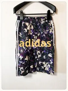 ☘️P1☘adidas originals 花柄 スカート ミディ丈 Lのサムネイル