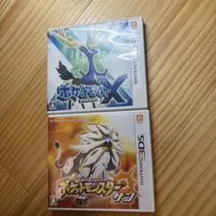 3DS ポケットモンスター X サン　動作ok