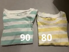 無印良品　80 90 半袖　Tシャツ