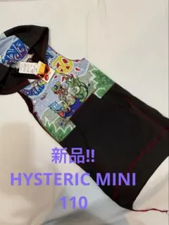 【新品❣️HYSTERIC MINI☆ヒスミニ☆ミニちゃんプリントワンピース】