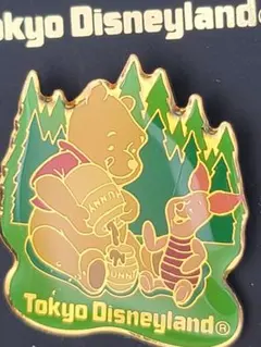 東京ディズニーランド くまのプーさん ピンバッジ