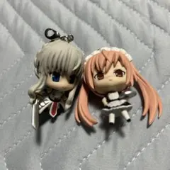 s4 緋弾のアリア カラコレ 神埼・H・アリアB メイド レキ キーホルダー