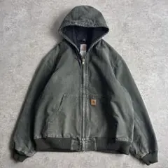 【即完売モデル】カーハートWIP☆ロゴタグ　中綿ダックアクティブジャケット美品. CARHARTT WIP / ACTIVE JACKET