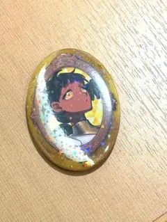 デスカラス　魔男のイチ　ホログラム缶バッジ　缶バッジ　ジャンショ