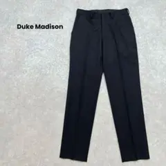 a2118＊Duke Madison スーツスラックス　黒　シンプル　オフィス