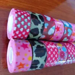 多色デザイン テープセット【 5種12個入】