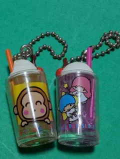 サンリオキャラクターズ レトログラスミニチュアチャーム