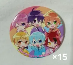 すとぷり　全員集合缶バッチ　すとめも8　デフォ