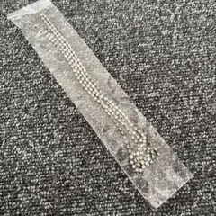 ラインストーン　2連ネックレス