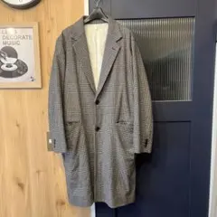 UNUSED チェスターコート　チェック柄のサムネイル