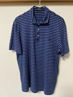POLO RALPH LAUREN ポロシャツ ボーダー L 新ロゴのサムネイル