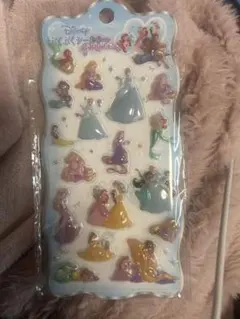 ディズニープリンセス ぷくぷくシール
