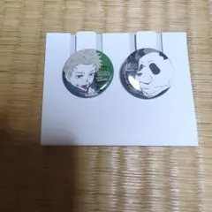 呪術廻戦　狗巻棘　パンダ　缶バッジ　一番くじ