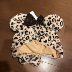 ヒョウ柄　ミニーちゃん　ファンキャップ
