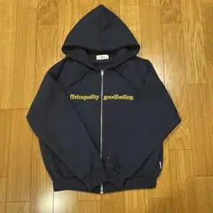 Ffein ネイビー Sサイズ パーカー