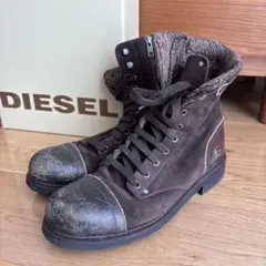 DIESEL （ディーゼル ) スウェードブーツ 28cm/43