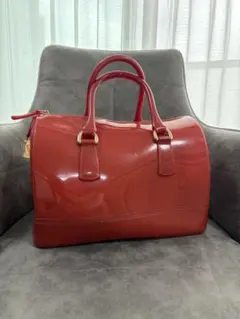 FURLA 후루라 CANDY BAG 캔디백 레드 보스턴 백