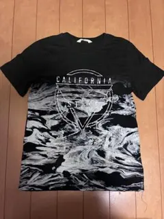H&M CALIFORNIA STATE Tシャツ ブラック
