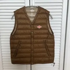 DANTON ダントン インナーダウンベスト ベージュ