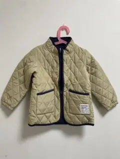 ⭐︎値下げ⭐︎クレードスコープ　ベージュ キルティングコート サイズ110